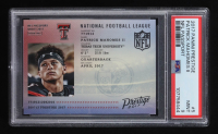 Patrick Mahomes II 2017 Prestige NFL Passport #5 RC (PSA 9) at PristineAuction.com