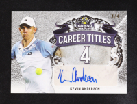 Kevin Anderson 2018 Leaf Grand Slam Career Titles Autographs #CT-KA1 #4/4 at PristineAuction.com