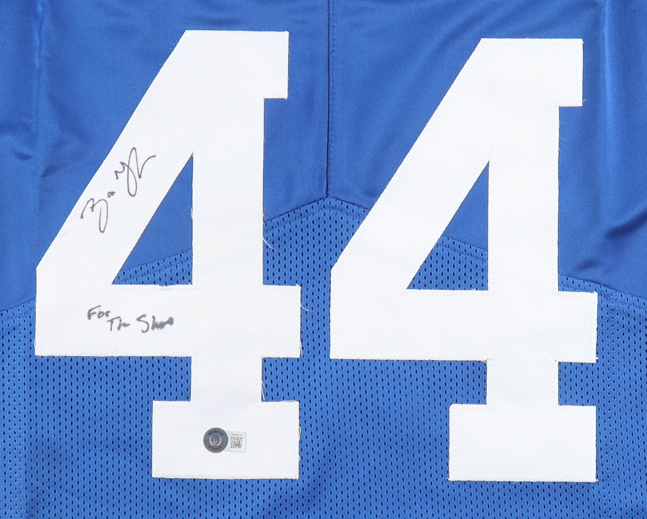 Zaire Franklin Signed Jersey Inscribed "For The Shoe" (Beckett) at PristineAuction.com Zaire Franklin Signed Jersey Inscribed "For The Shoe" (Beckett) at PristineAuction.com