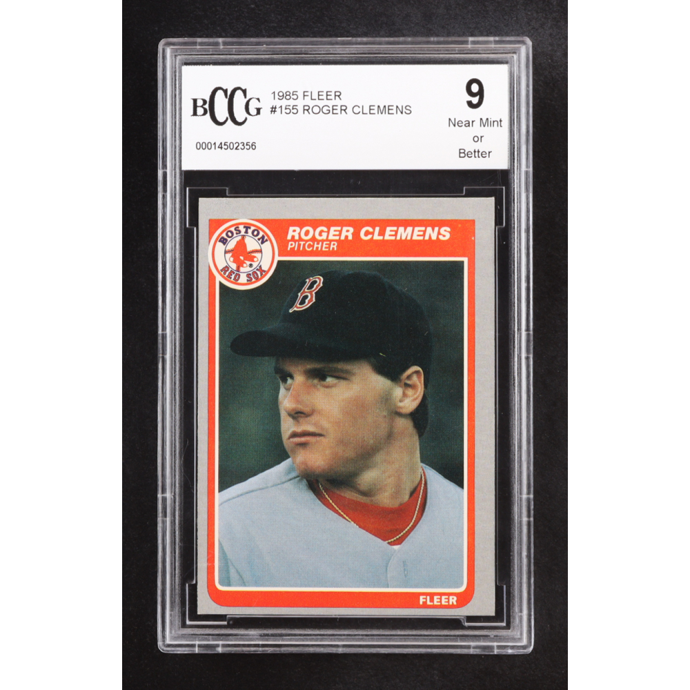 Roger Clemens 1985 Fleer #155 RC (BCCG 9) at PristineAuction.com