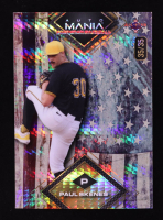 Paul Skenes 2024 Wild Card AutoMania American All-Star Diamond Vintage Flag Hyper Prism #AMADPS #35/35 RC at PristineAuction.com