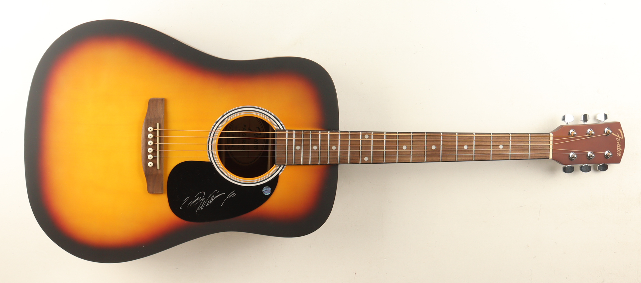 Hank Williams Jr. Signed 39" Acoustic Guitar (AWM) at PristineAuction.com Hank Williams Jr. Signed 39" Acoustic Guitar (AWM) at PristineAuction.com