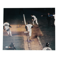 Bill Buckner & Mookie Wilson Signed Mets 16x20 Photo Inscribed "10/25/86" (JSA) at PristineAuction.com