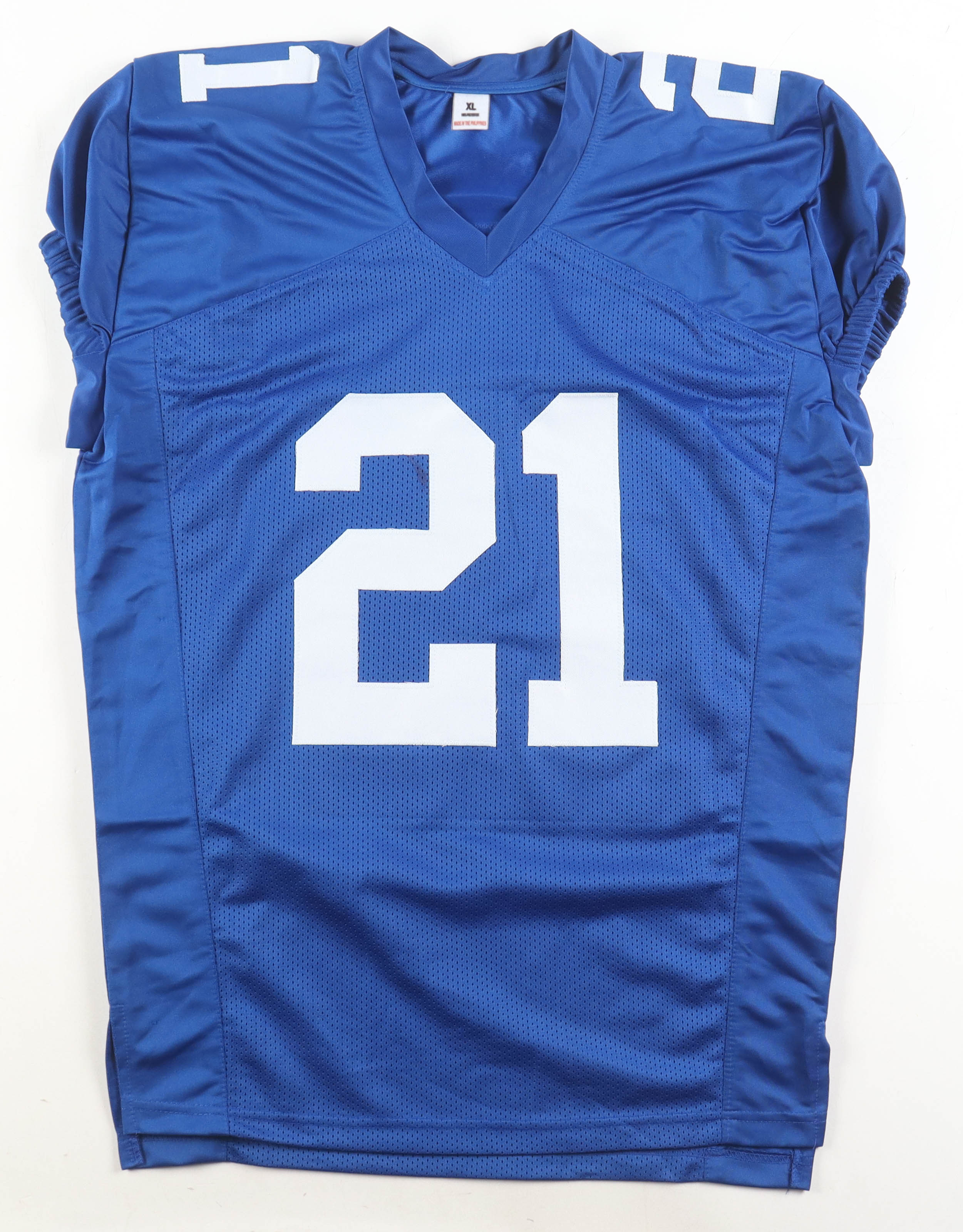 Tiki Barber Signed Jersey (Beckett) at PristineAuction.com Tiki Barber Signed Jersey (Beckett) at PristineAuction.com