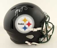 Aaron Rodgers Signed Steelers Speed Helmet (PSA & Fanatics) at PristineAuction.com