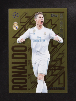 Cristiano Ronaldo 2024-25 Topps UEFA Champions League Gold Edge Edition #GE7 at PristineAuction.com
