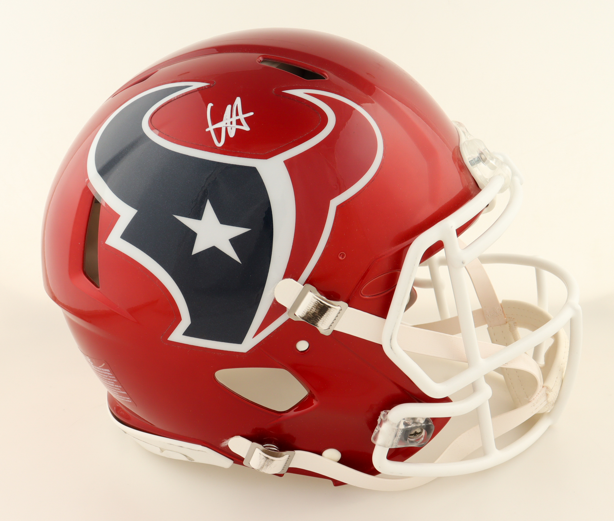 Deshaun Watson Signed Texans Full-Size Authentic On-Field Flash Alternate Speed Helmet (Fanatics) at PristineAuction.com Deshaun Watson Signed Texans Full-Size Authentic On-Field Flash Alternate Speed Helmet (Fanatics) at PristineAuction.com
