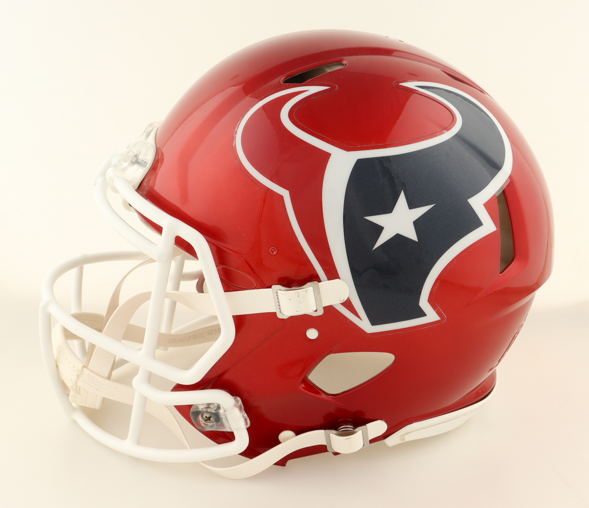 Deshaun Watson Signed Texans Full-Size Authentic On-Field Flash Alternate Speed Helmet (Fanatics) at PristineAuction.com Deshaun Watson Signed Texans Full-Size Authentic On-Field Flash Alternate Speed Helmet (Fanatics) at PristineAuction.com
