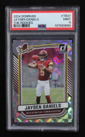Jayden Daniels 2024 Donruss The Rookies #TR37 RC (PSA 9) at PristineAuction.com