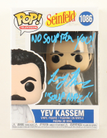 Larry Thomas Signed "Seinfeld" #1086 Yev Kassem Funko Pop! Vinyl Figure Inscribed "Soup Nazi" & "No Soup For You!" (TriStar) at PristineAuction.com