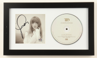 Taylor Swift Signed Custom Framed "The Tortured Poets Department" CD Album Insert Display with Disc (PSA) at PristineAuction.com