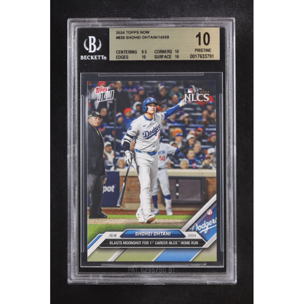 Shohei Ohtani 2024 Topps Now #839 (BGS 10) at PristineAuction.com