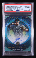 Colson Montgomery 2022 Bowman Inception Autographs Blue #PA-CMY #91/99 RC (PSA 10) at PristineAuction.com