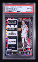 Paige Bueckers 2024-25 University of Connecticut Panini College Contenders Red White and Blue #1 (PSA 8) at PristineAuction.com