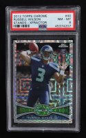 Russell Wilson 2012 Topps Chrome Xfractors #40 RC (PSA 8) at PristineAuction.com
