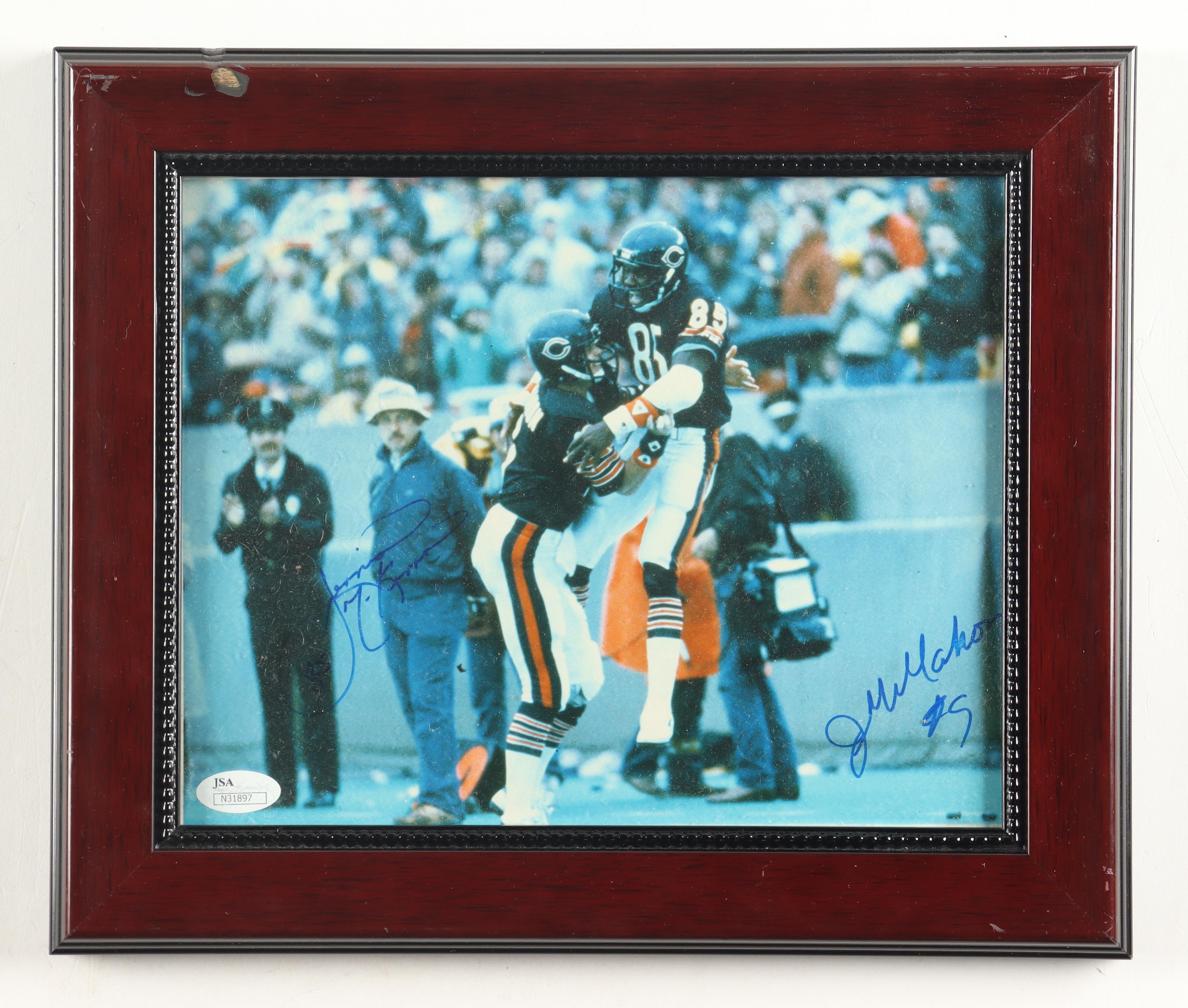 Jim McMahon Signed Bears Custom Framed Photo (JSA) at PristineAuction.com Jim McMahon Signed Bears Custom Framed Photo (JSA) at PristineAuction.com
