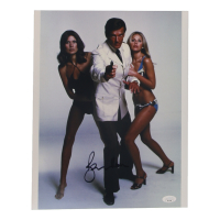 Roger Moore Signed "The Man with the Golden Gun" 11x14 Photo (JSA) at PristineAuction.com