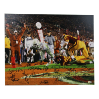 2006 Texas Longhorns 16x20 Photo Team-Signed By (24) With Vince Young, Ramonce Taylor, Michael Griffin, & Jermichael Finley (AIV) at PristineAuction.com