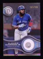Vladimir Guerrero Jr. 2025 Topps Tribute Stamp of Approval Relics #SOAVGJ #187/199 at PristineAuction.com