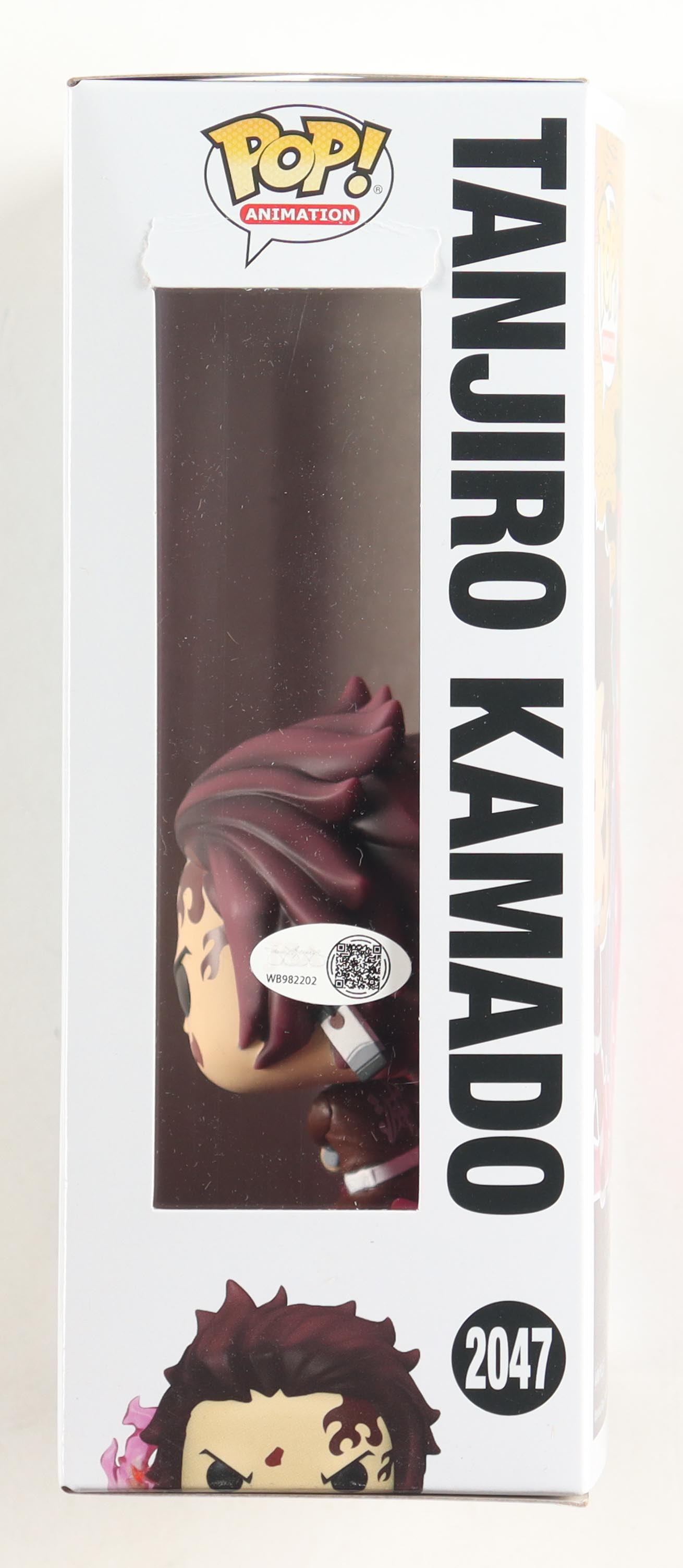 Zach Aguilar Signed Demon Slayer #2047 Tanjiro Kamado Funko Pop! Vinyl Figure Inscribed "Tanjiro" (JSA) at PristineAuction.com Zach Aguilar Signed Demon Slayer #2047 Tanjiro Kamado Funko Pop! Vinyl Figure Inscribed "Tanjiro" (JSA) at PristineAuction.com