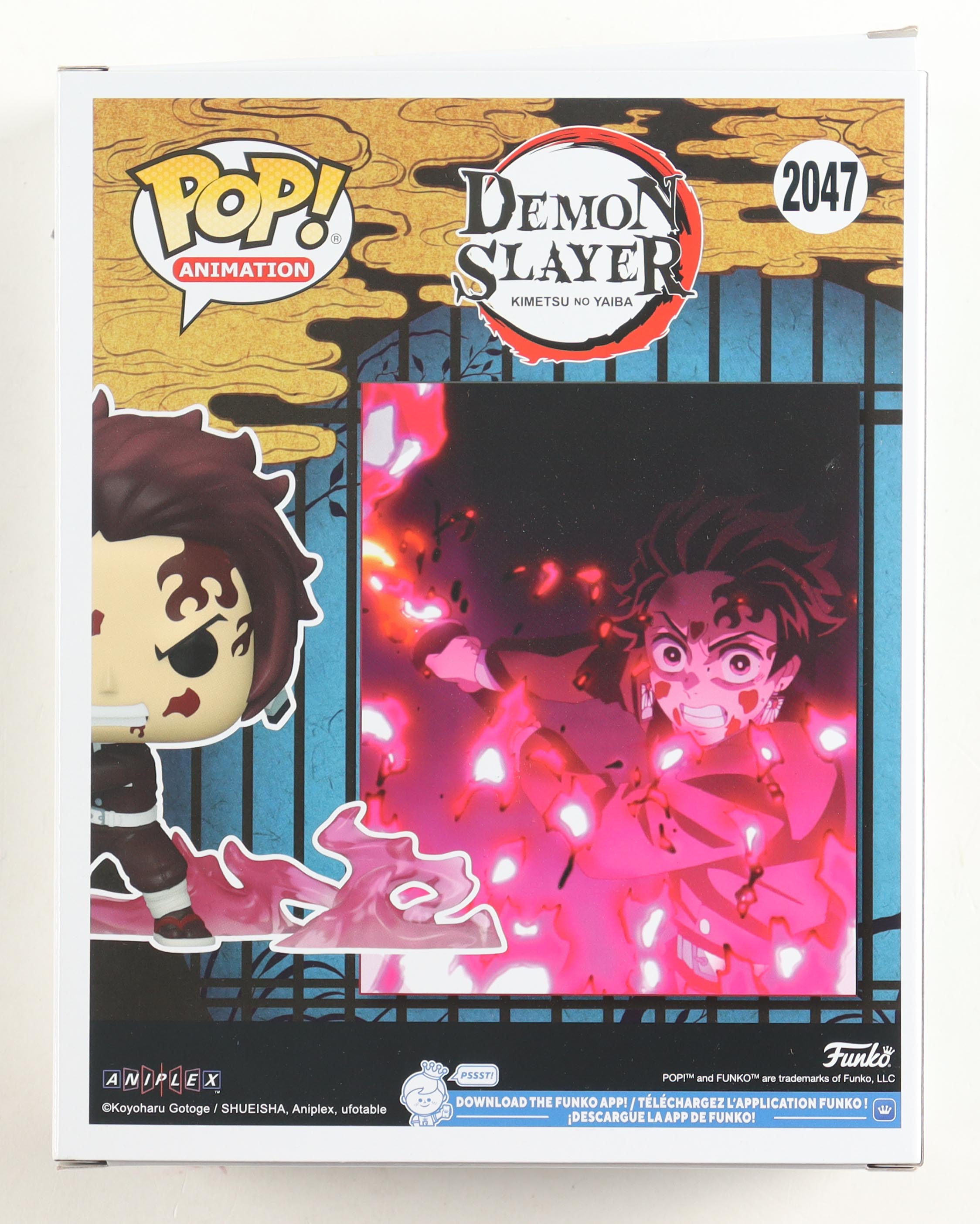 Zach Aguilar Signed Demon Slayer #2047 Tanjiro Kamado Funko Pop! Vinyl Figure Inscribed "Tanjiro" (JSA) at PristineAuction.com Zach Aguilar Signed Demon Slayer #2047 Tanjiro Kamado Funko Pop! Vinyl Figure Inscribed "Tanjiro" (JSA) at PristineAuction.com