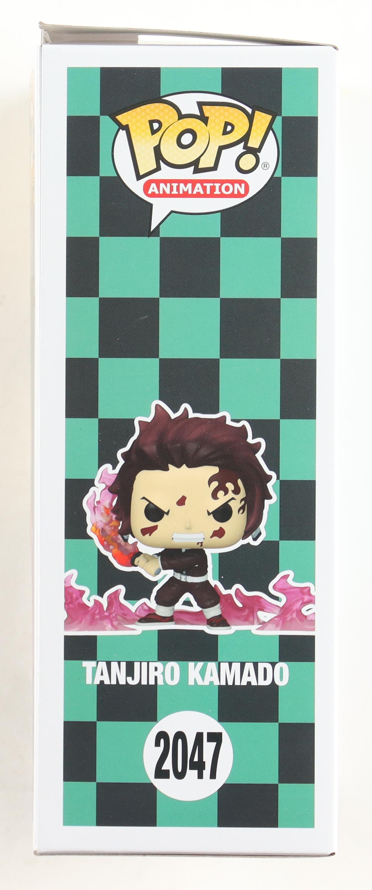 Zach Aguilar Signed Demon Slayer #2047 Tanjiro Kamado Funko Pop! Vinyl Figure Inscribed "Tanjiro" (JSA) at PristineAuction.com Zach Aguilar Signed Demon Slayer #2047 Tanjiro Kamado Funko Pop! Vinyl Figure Inscribed "Tanjiro" (JSA) at PristineAuction.com