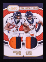 Courtland Sutton / Javonte Williams 2024 Absolute Team Tandem Materials Gold #16 #12/99 at PristineAuction.com