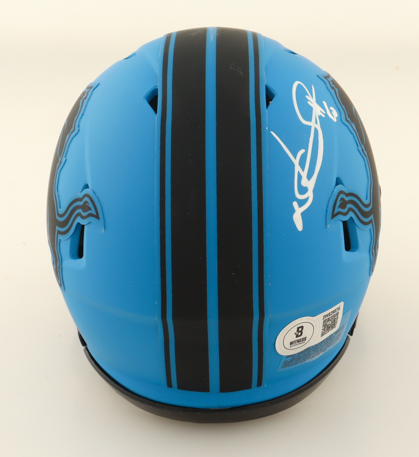 Ndamukong Suh Signed Lions Rave Alternate Speed Mini Helmet (Beckett) at PristineAuction.com Ndamukong Suh Signed Lions Rave Alternate Speed Mini Helmet (Beckett) at PristineAuction.com