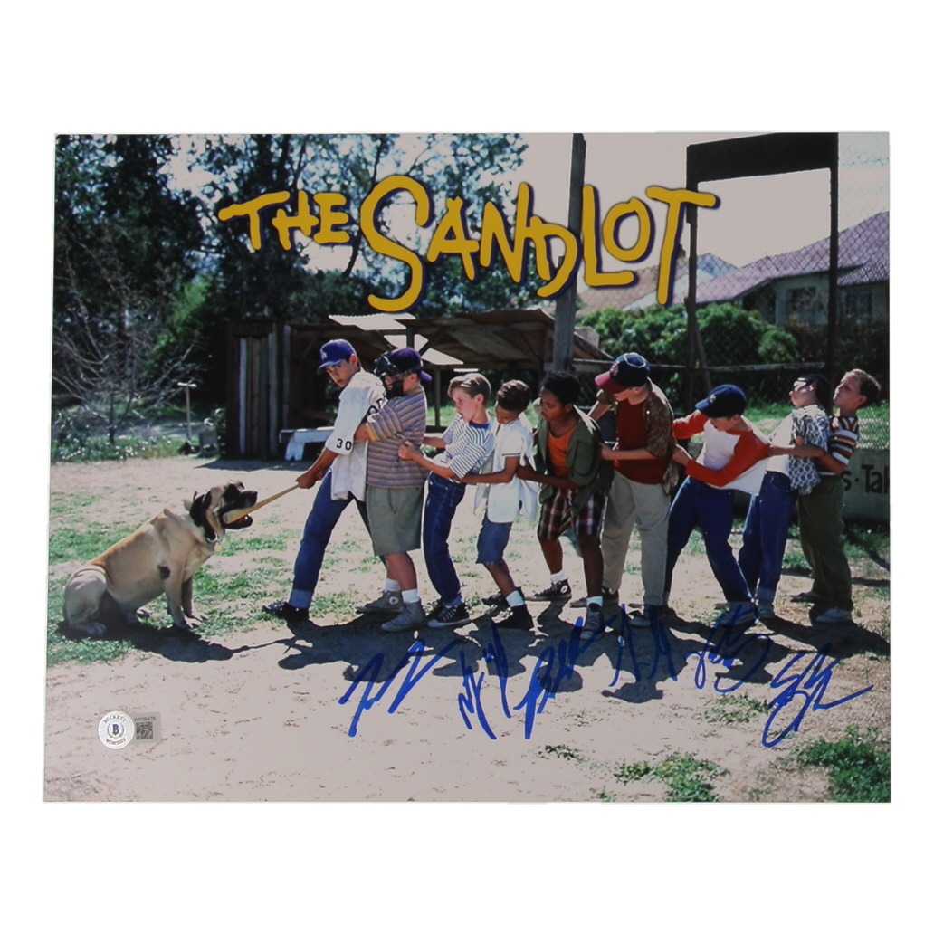"The Sandlot" 11x14 Photo Signed by (6) with Tom Guiry, Shan Obedzinski, Marty York, & Grant Gelt (Beckett) at PristineAuction.com "The Sandlot" 11x14 Photo Signed by (6) with Tom Guiry, Shan Obedzinski, Marty York, & Grant Gelt (Beckett) at PristineAuction.com