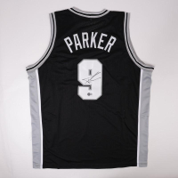 Tony Parker Signed Jersey (Beckett) at PristineAuction.com