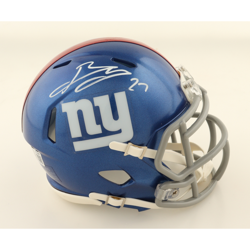 Brandon Jacobs Signed Giants Speed Mini Helmet (Beckett) at PristineAuction.com Brandon Jacobs Signed Giants Speed Mini Helmet (Beckett) at PristineAuction.com