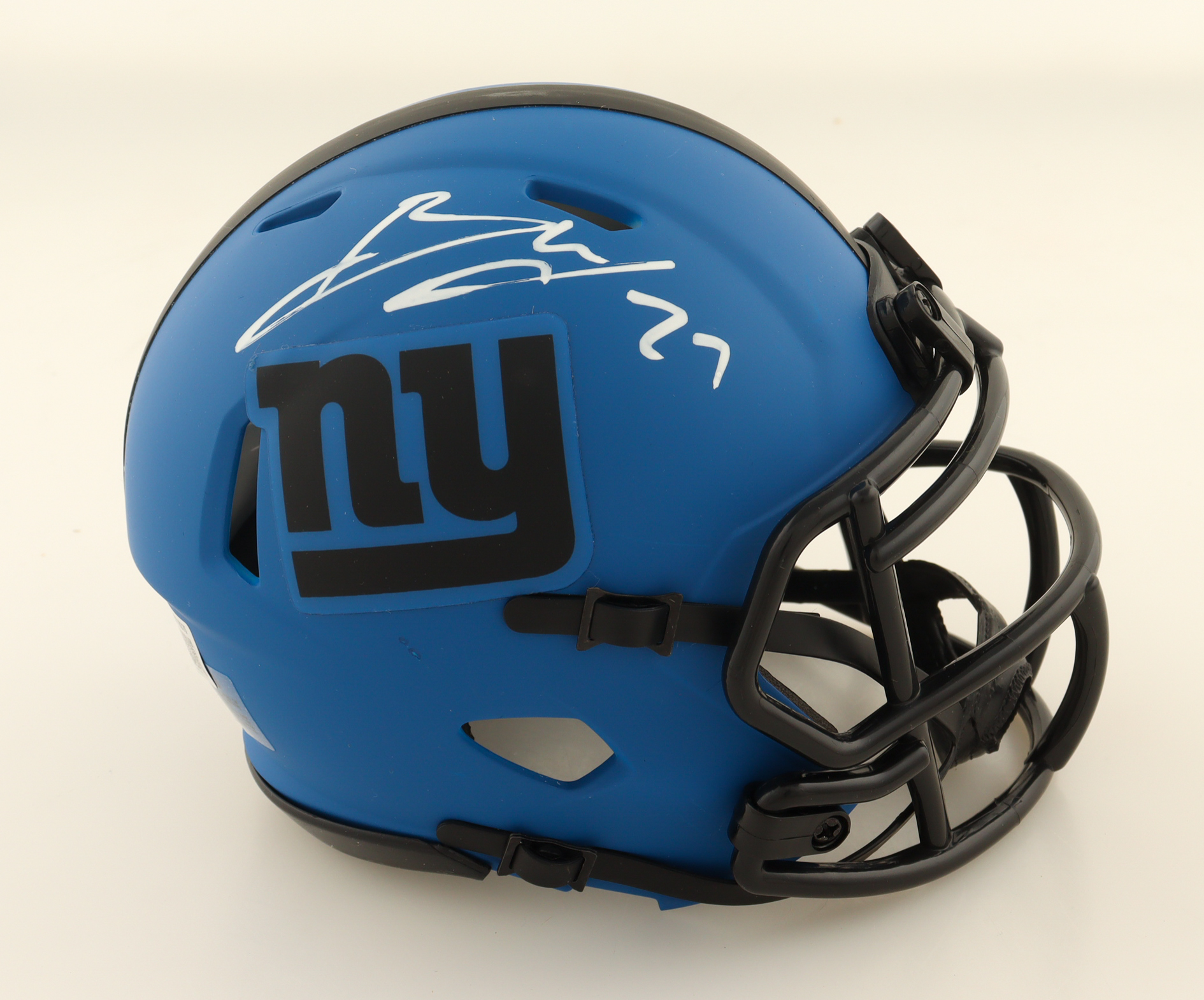 Brandon Jacobs Signed Giants Rave Alternate Speed Mini Helmet (Beckett) at PristineAuction.com Brandon Jacobs Signed Giants Rave Alternate Speed Mini Helmet (Beckett) at PristineAuction.com