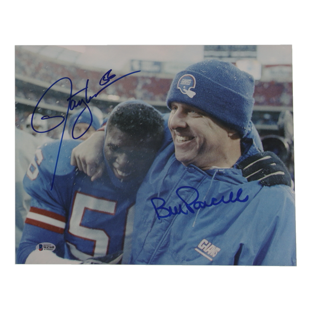 Lawrence Taylor & Bill Parcells Signed Giants 11x14 Photo (Beckett) at PristineAuction.com Lawrence Taylor & Bill Parcells Signed Giants 11x14 Photo (Beckett) at PristineAuction.com