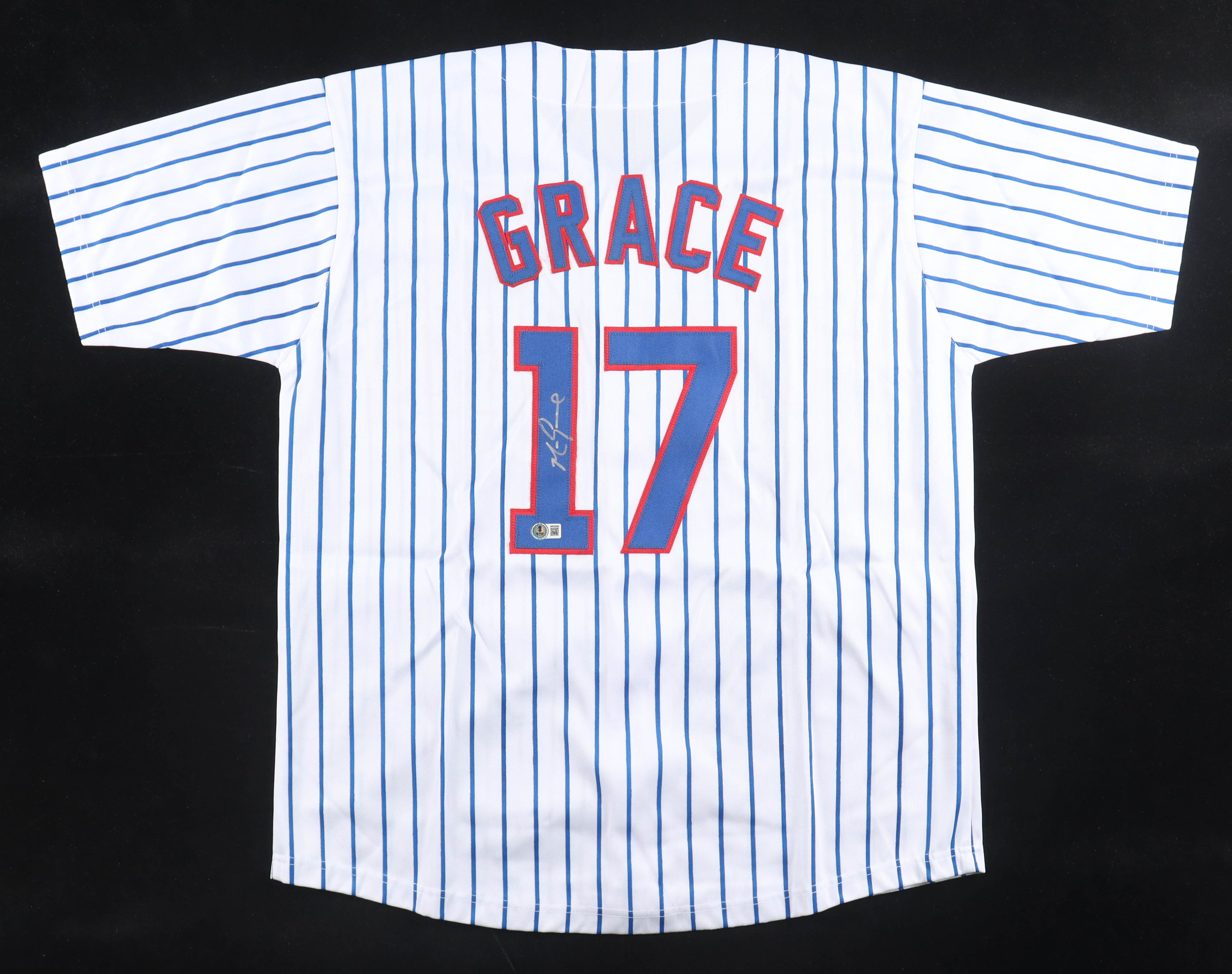 Mark Grace Signed Jersey (Beckett) at PristineAuction.com Mark Grace Signed Jersey (Beckett) at PristineAuction.com