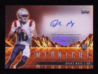 Drake Maye 2024 Topps Rookie Horizon Signatures Midnight Dusk #RHS-DM RC #66/75 at PristineAuction.com