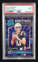 Drake Maye 2024 Donruss Rated Rookies Retro #16 RR RC (PSA 9) at PristineAuction.com