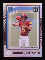 Jayden Daniels 2024 Panini Donruss Optic Silver Holo Prizm Rated Rookie #248 RC at PristineAuction.com