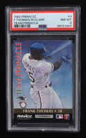Frank Thomas / Will Clark 1992 Pinnacle Team Pinnacle #4 (PSA 8) at PristineAuction.com