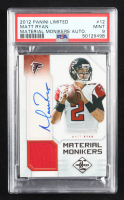 Matt Ryan 2012 Panini Limited Material Monikers Autograph #12 #13/25 (PSA 9) at PristineAuction.com