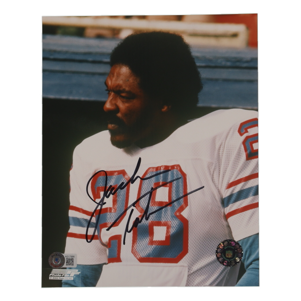 Jack Tatum Signed Oilers 8x10 Photo (Beckett) at PristineAuction.com Jack Tatum Signed Oilers 8x10 Photo (Beckett) at PristineAuction.com
