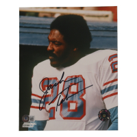 Jack Tatum Signed Oilers 8x10 Photo (Beckett) at PristineAuction.com