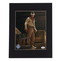 Harrison Ford Signed "Indiana Jones and the Kingdom of the Crystal Skull" 11x14 Custom Matted Photo Display (JSA) at PristineAuction.com