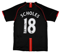 Paul Scholes Signed Manchester United Nike Authentic Jersey (Beckett) at PristineAuction.com
