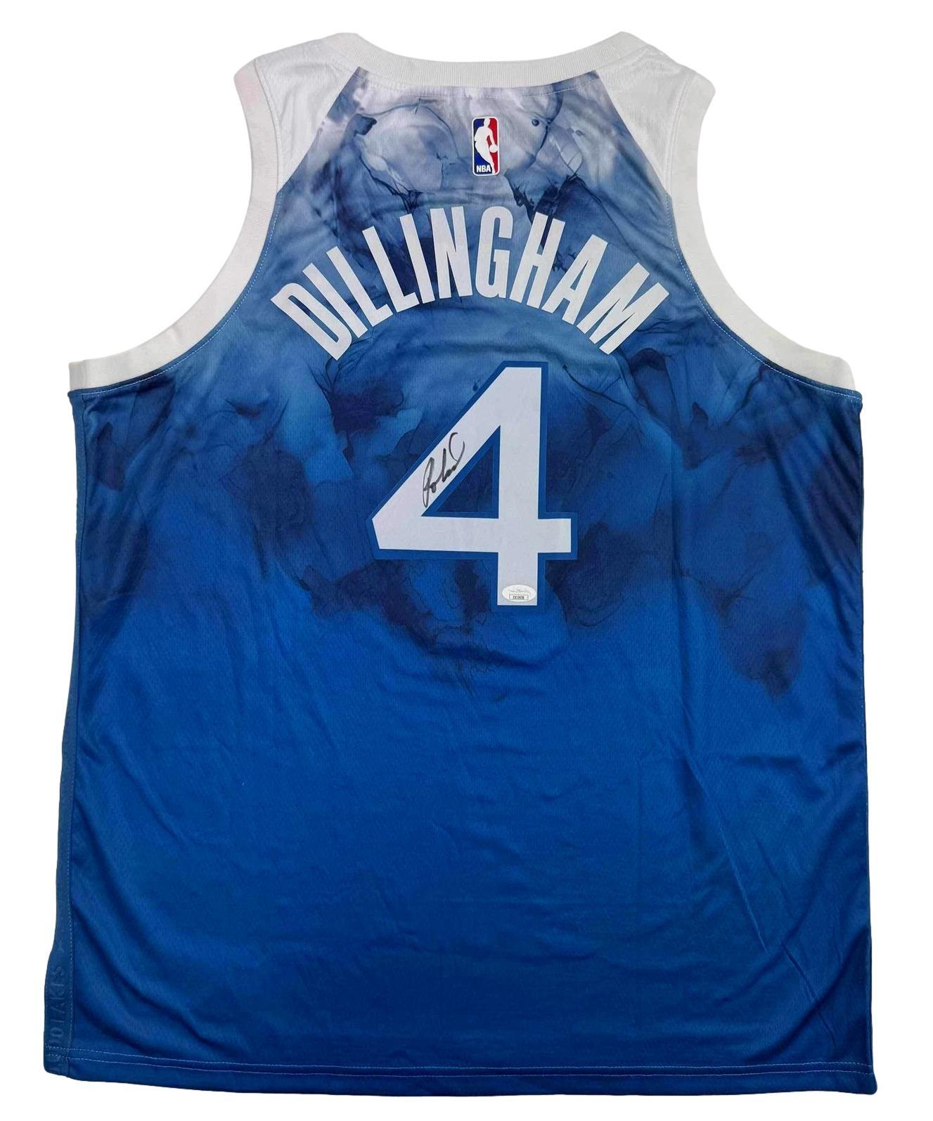 Rob Dillingham Signed Timberwolves Nike Jersey (JSA) at PristineAuction.com Rob Dillingham Signed Timberwolves Nike Jersey (JSA) at PristineAuction.com