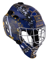 Martin Brodeur Signed Blues Full-Size Goalie Mask (Fanatics) at PristineAuction.com