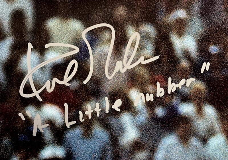 Kirk Gibson Signed Dodgers 16x20 Photo Inscribed "A Little Nubber" (PSA) at PristineAuction.com Kirk Gibson Signed Dodgers 16x20 Photo Inscribed "A Little Nubber" (PSA) at PristineAuction.com