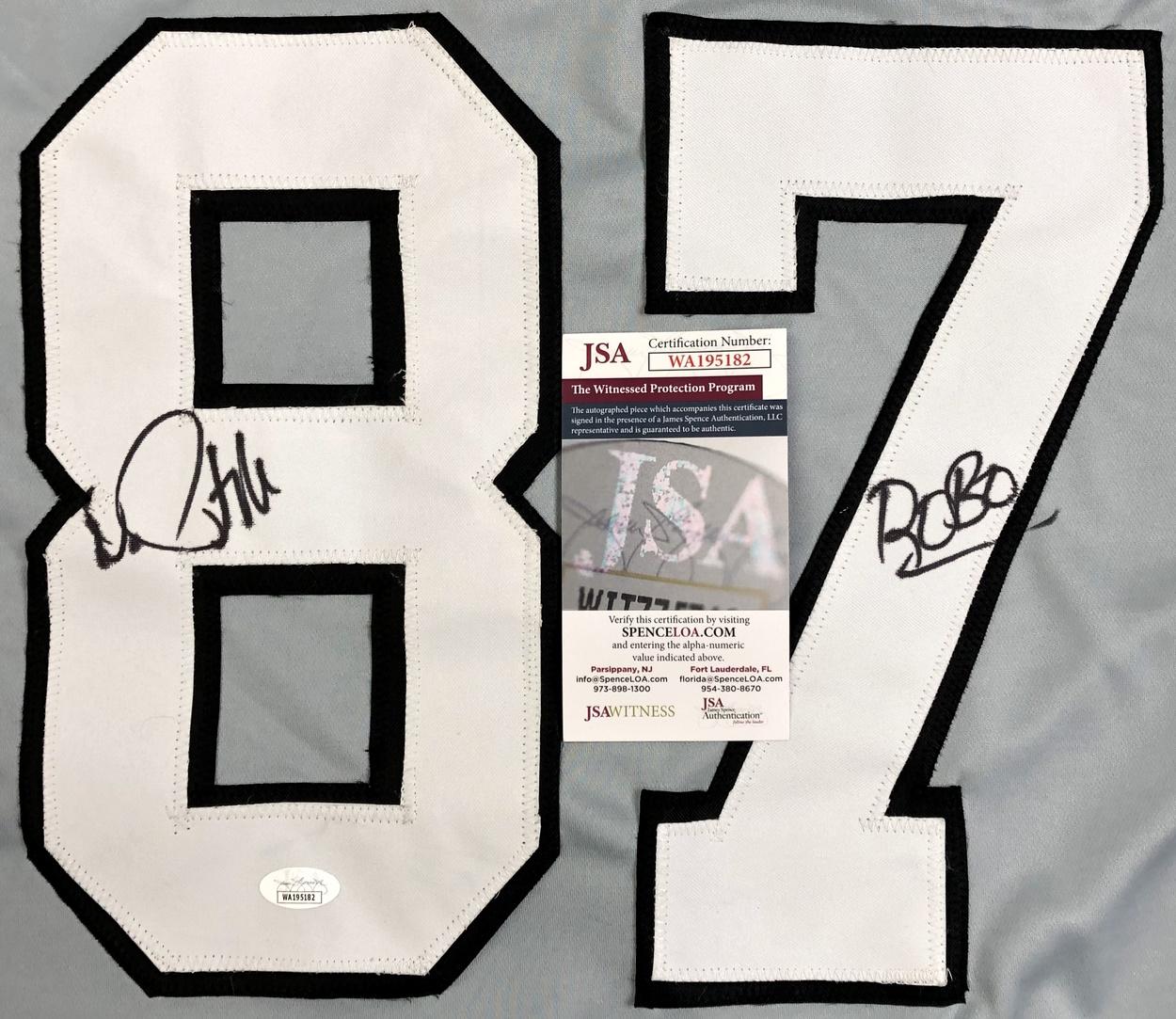Peter Weller Signed Jersey Inscribed "Robo" (JSA) at PristineAuction.com Peter Weller Signed Jersey Inscribed "Robo" (JSA) at PristineAuction.com