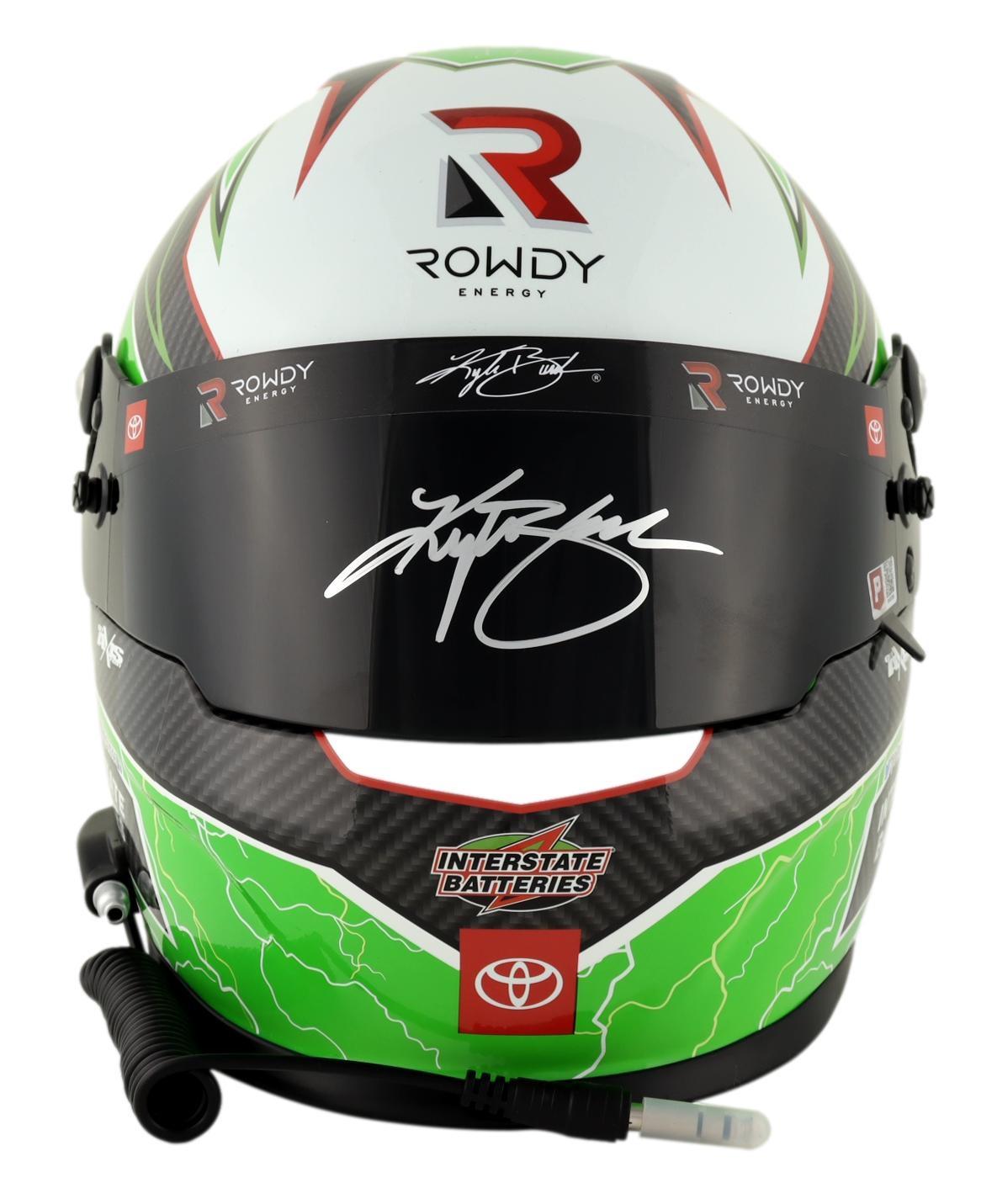 Kyle Busch Signed 2021 NASCAR Interstate Batteries Full-Size Helmet (PA) at PristineAuction.com Kyle Busch Signed 2021 NASCAR Interstate Batteries Full-Size Helmet (PA) at PristineAuction.com