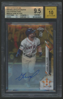 Jose Altuve 2020 Topps Chrome Ben Baller Autographs Gold Refractors #BBAJA #22/50 (BGS 9.5 | Auto 10) at PristineAuction.com