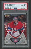 Carey Price 2007 Upper Deck Rookie Class #46 (PSA 10) at PristineAuction.com